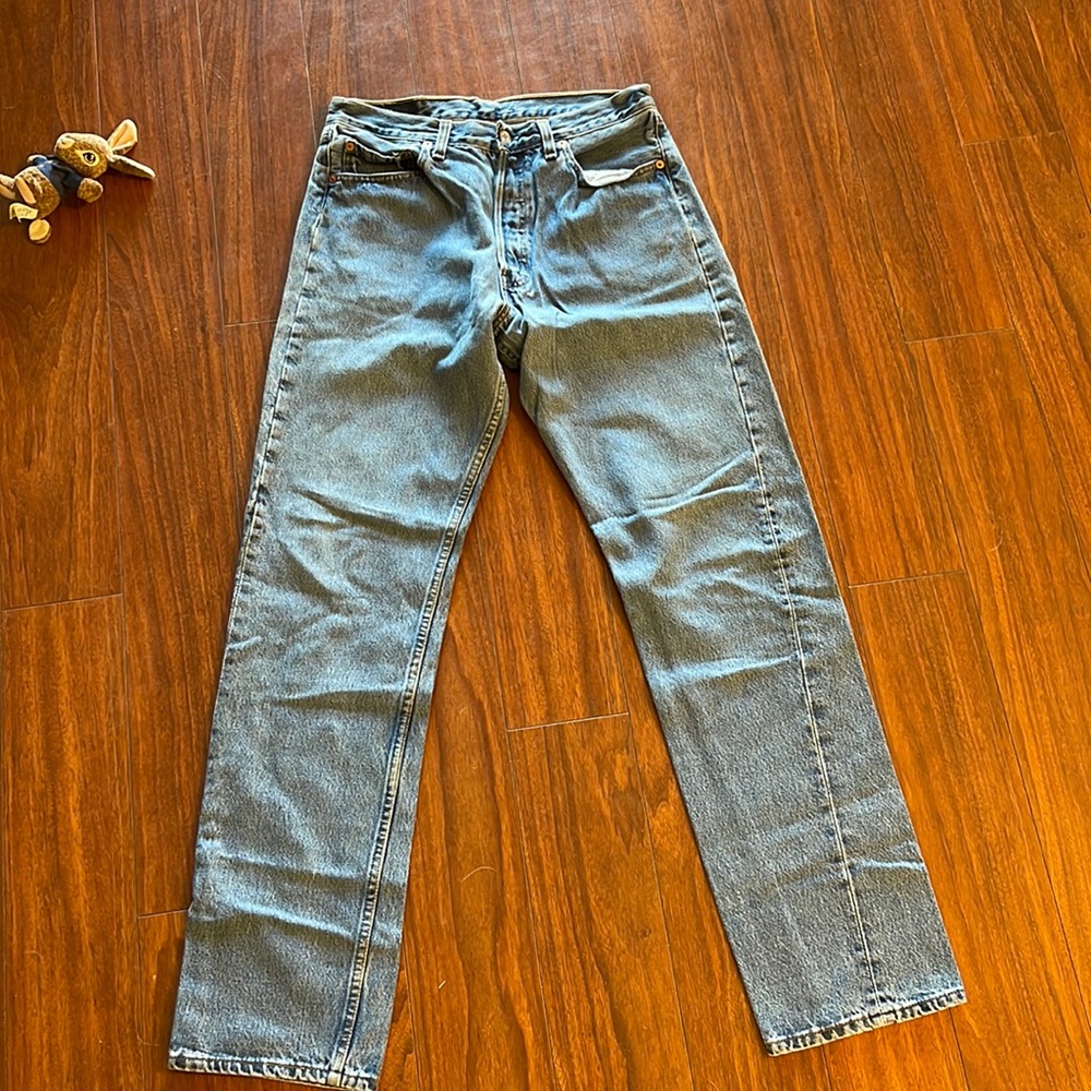 Vintage 501 button fly jeans